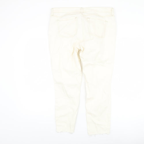 Gap Women's Ivory Jegging Jeans Size 14R