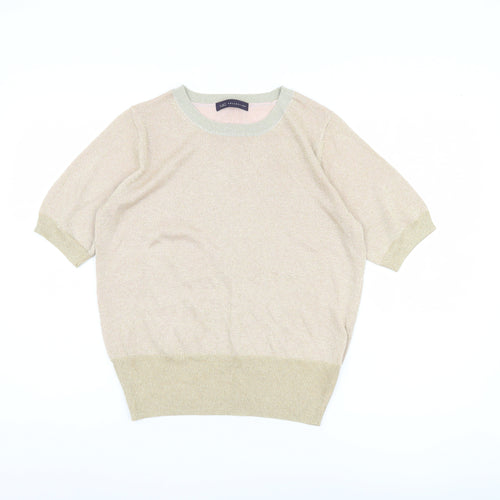Marks and Spencer Women's Beige Pullover Jumper, M