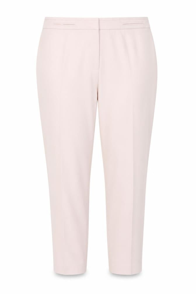 Front view of Marks & Spencer Women's Pink Trousers, size 20
