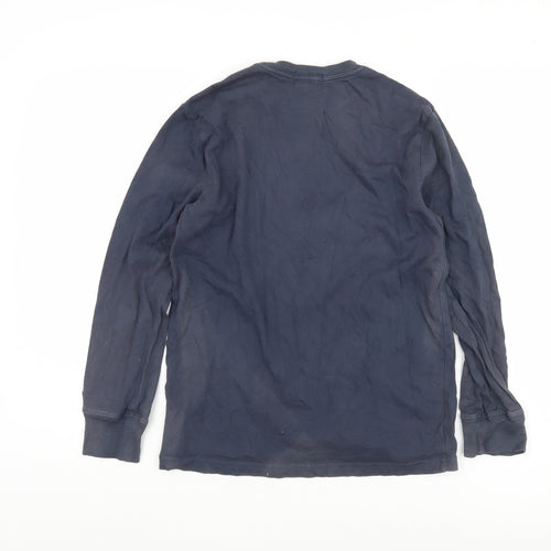 Polo Ralph Lauren Boys Blue Long Sleeve Shirt, Size M, Cotton