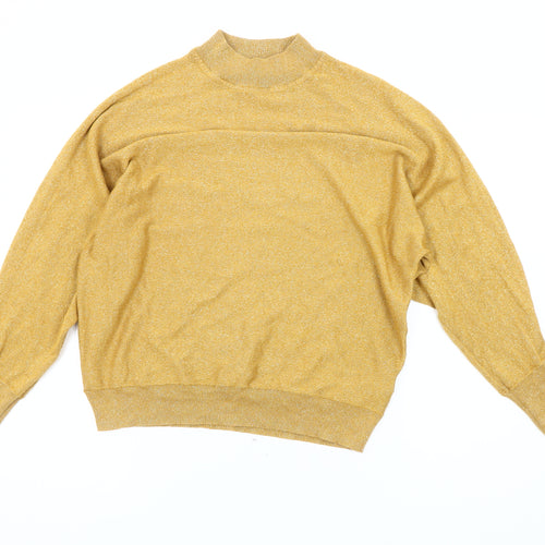 Marks and Spencer Womens Medium Gold Jumper