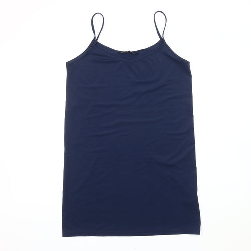 French Connection Women's Blue Camisole Tank Size 12