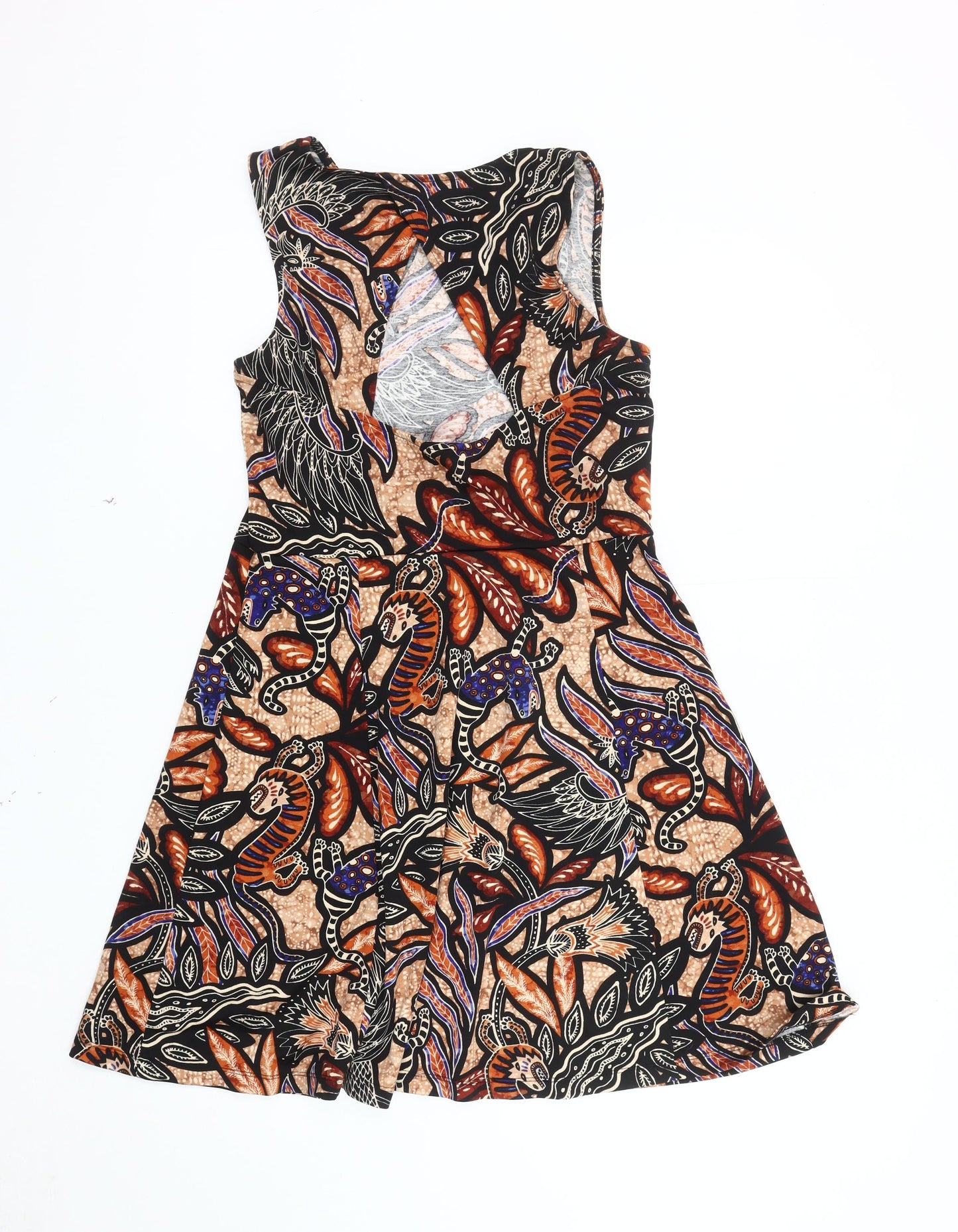 H&M Women's Multicoloured A-Line Dress L Casual