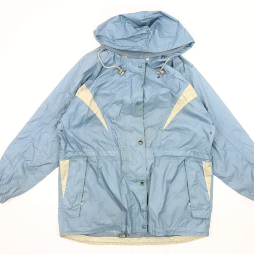 Arctic Storm Men's Blue Anorak Jacket L Hooded