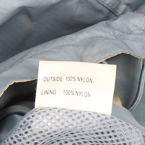 Arctic Storm Men's Blue Anorak Jacket L Hooded