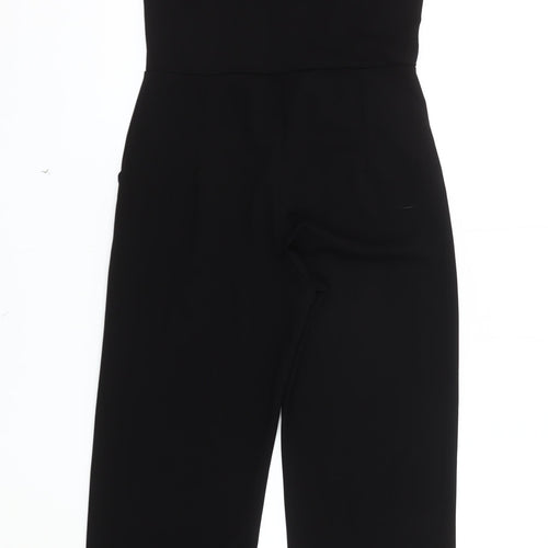 PrettyLittleThing Women's Black Jumpsuit Size 10 Party Wear