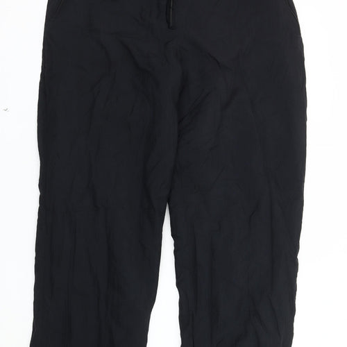 Rodeo Men's Black Nylon Trousers Size 16