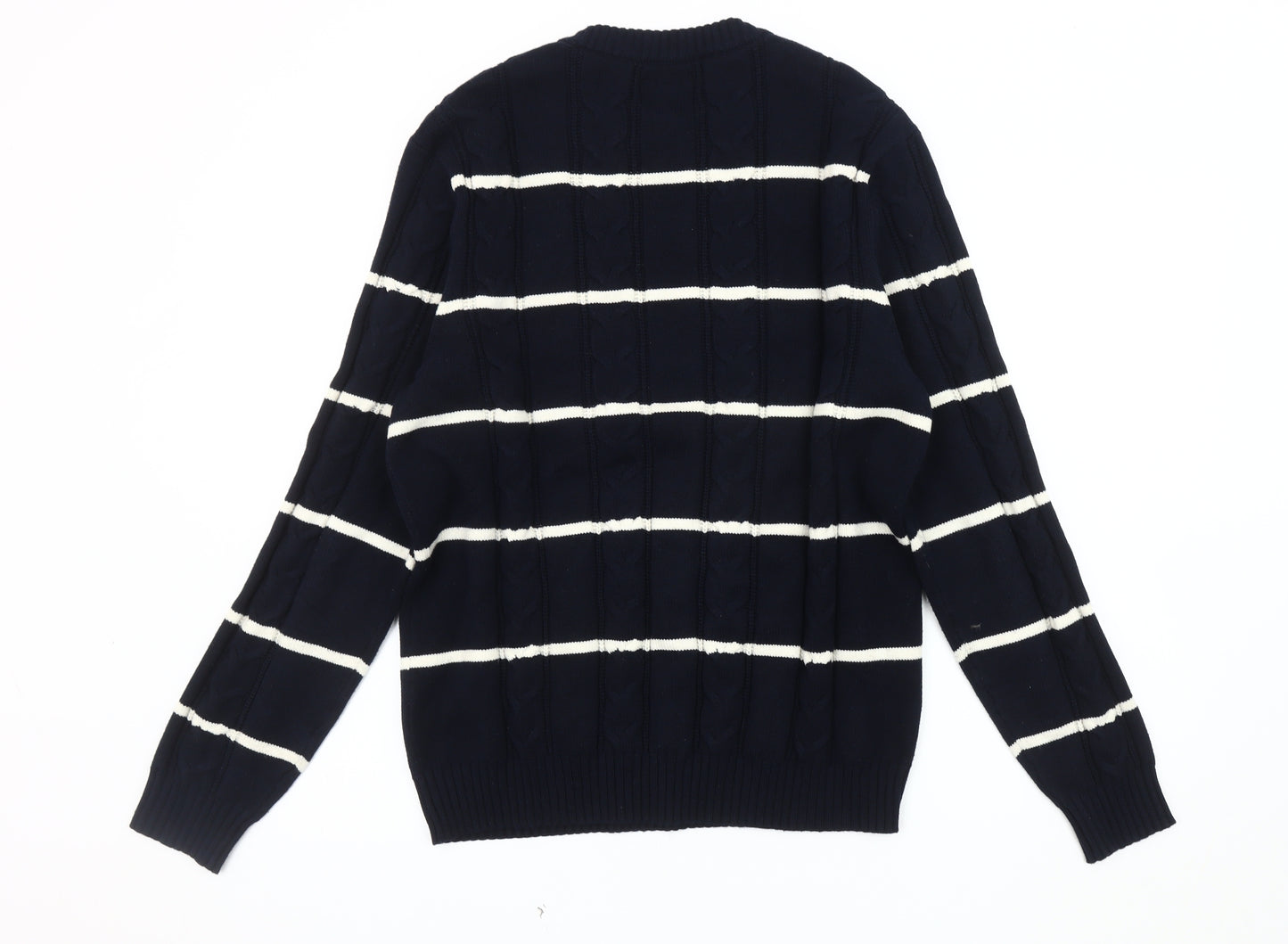 Marks and Spencer Men's Blue L Pullover Jumper