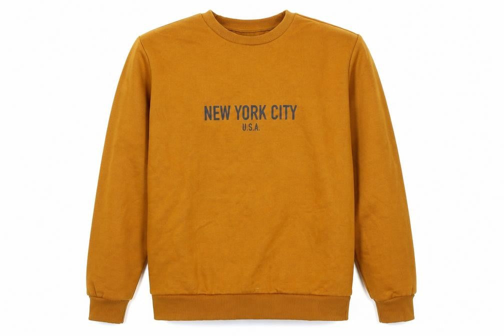 Front view of LFTMAN Men's Brown Pullover Sweatshirt -, size L