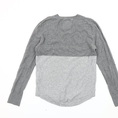 Hollister Men's Grey XS Pullover Jumper Crew Neck