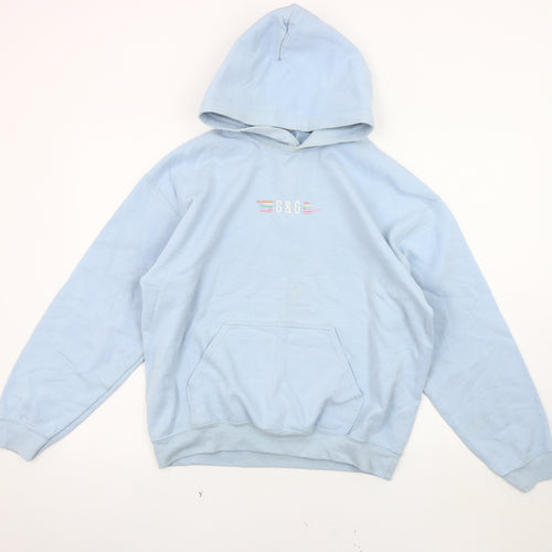 G&G Unisex Blue Medium Pullover Hoodie