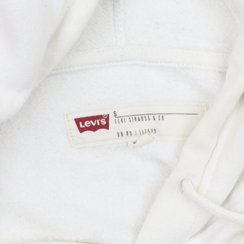 Levi's Men's White Pullover Hoodie S