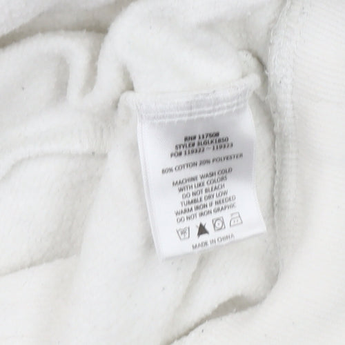 Levi's Men's White Pullover Hoodie S