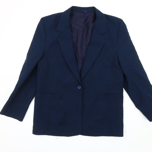 C&A Women's Blue Blazer Size 10