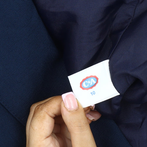 C&A Women's Blue Blazer Size 10