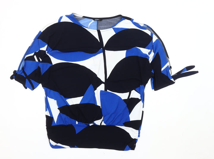 Roman Women's Multicoloured Geometric Blouse Size 12