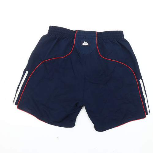 Lonsdale Men's Blue Athletic Gym Shorts L