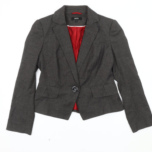 Marks and Spencer Women's Grey Blazer, Size 10, Business/Casual