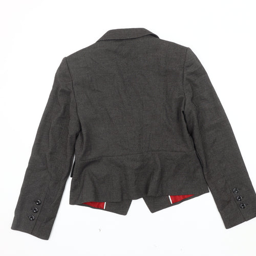 Marks and Spencer Women's Grey Blazer, Size 10, Business/Casual