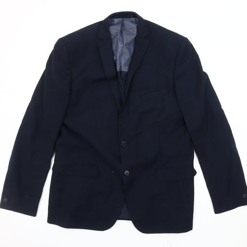 Red Herring Men's Blue Blazer 42R Fit Jacket