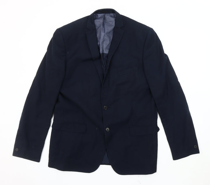 Red Herring Men's Blue Blazer 42R Fit Jacket