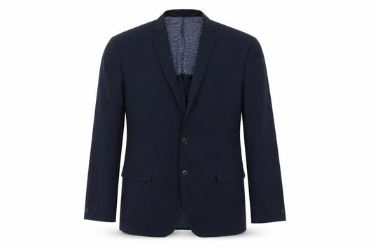Front view of Red Herring Men's Blue Blazer 42R Fit Jacket