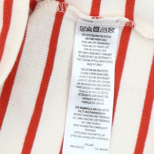 Great Plains Women's Red & White T-Shirt Dress