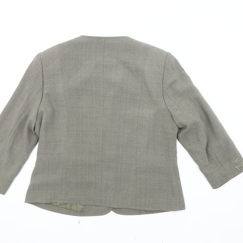 Brandtex Women's Grey Blazer Size 12