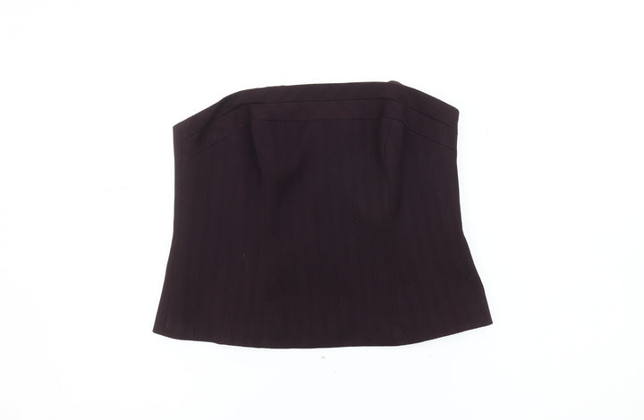 Next Women's Brown Strapless Top Size 14