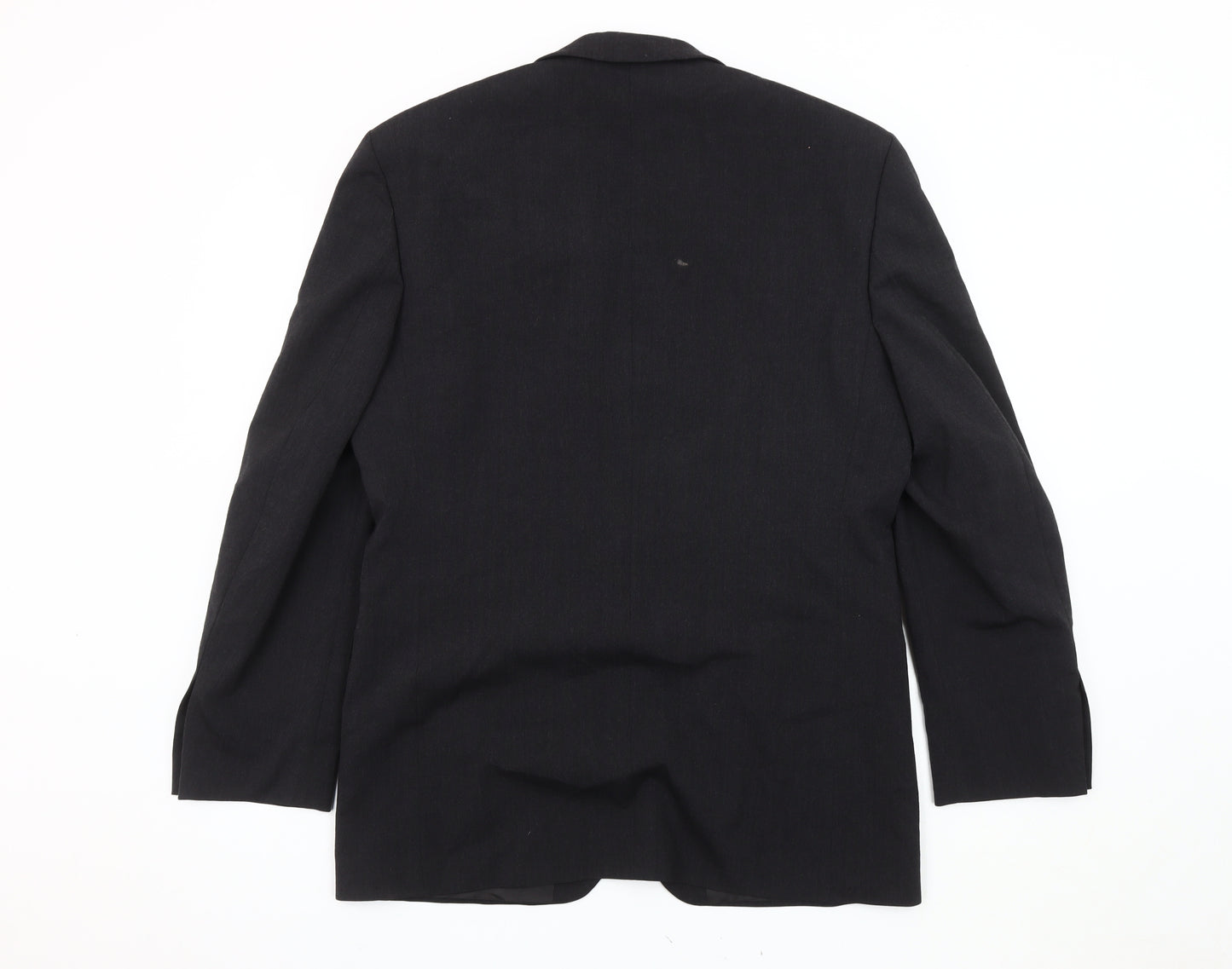 Burton Men's Grey Regular Fit Blazer, 40 in, Classic Style