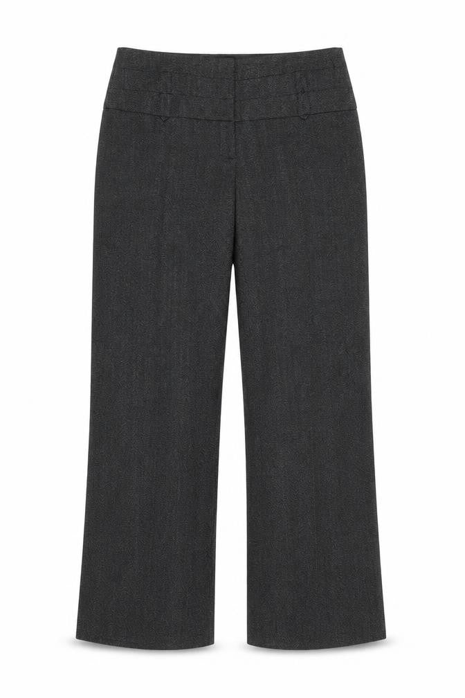 Front view of Dorothy Perkins Women's Black Trousers, size 14