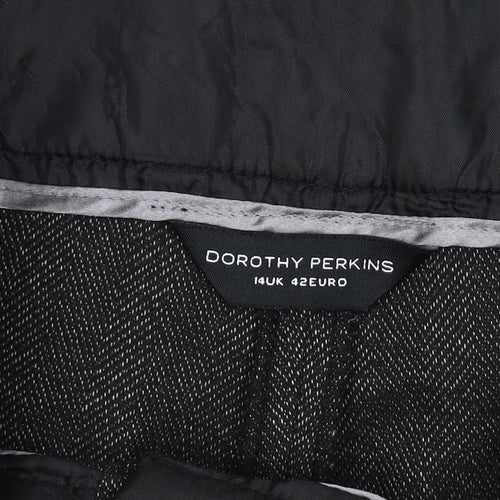 Dorothy Perkins Women's Black Trousers Size 14