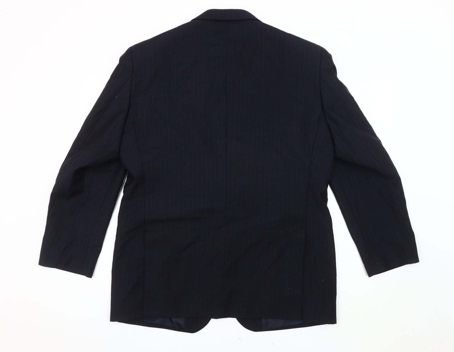 Scott & Taylor Men's Blue Blazer 42S Formal Wool Blend