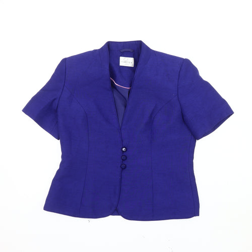 Eastex Women's Blue Suit Jacket Size 10