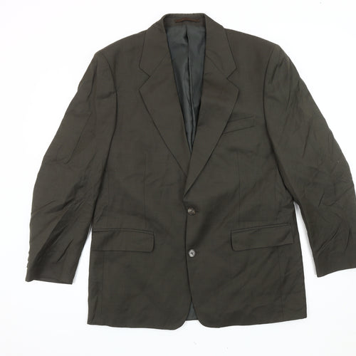 Greenwoods Classic Brown Men's Wool Blazer Jacket