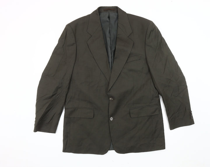 Greenwoods Classic Brown Men's Wool Blazer Jacket