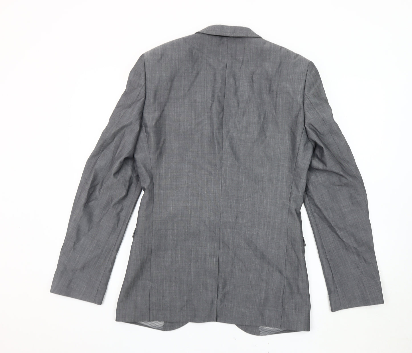 Next Men's Grey Suit Jacket 36R Formal