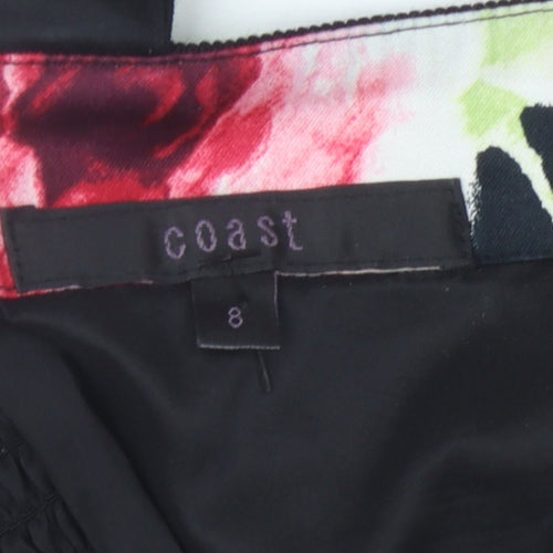 Coast Floral Multicoloured Sleeveless Top Size 8