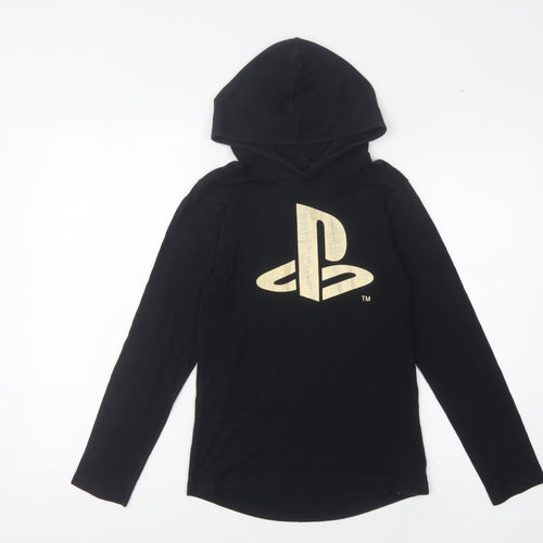 Next Boys Black PlayStation Hoodie, Size 10 Years