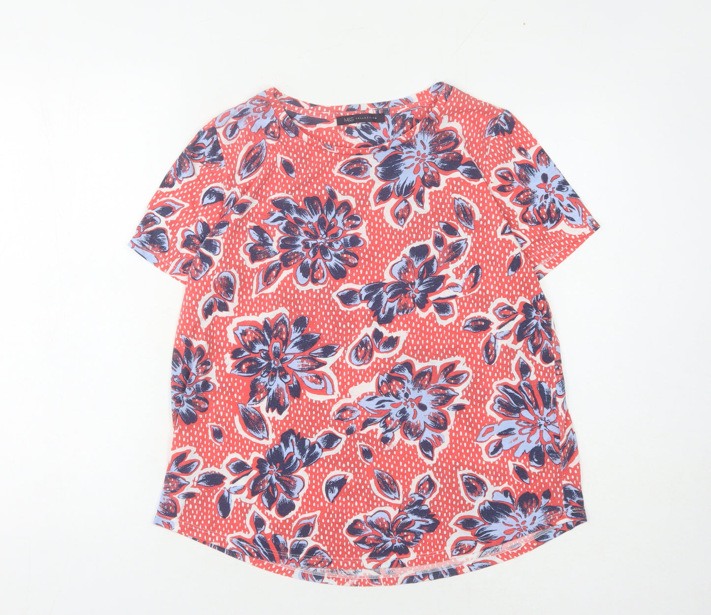 Marks and Spencer Women’s Floral T-Shirt - Size 14