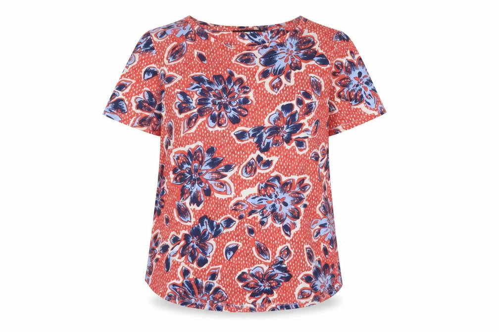 Marks and Spencer Women’s Floral T-Shirt - Size 14