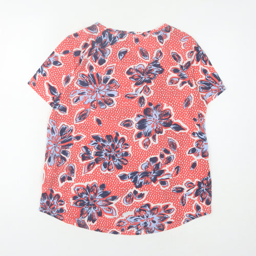 Marks and Spencer Women’s Floral T-Shirt - Size 14