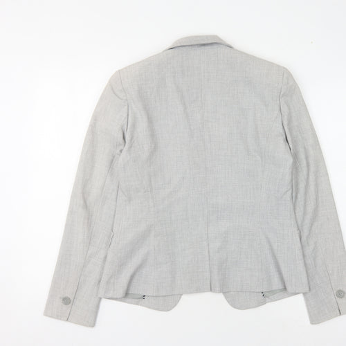 Worthington Women's Grey Blazer Size 8 Stretch Workwear