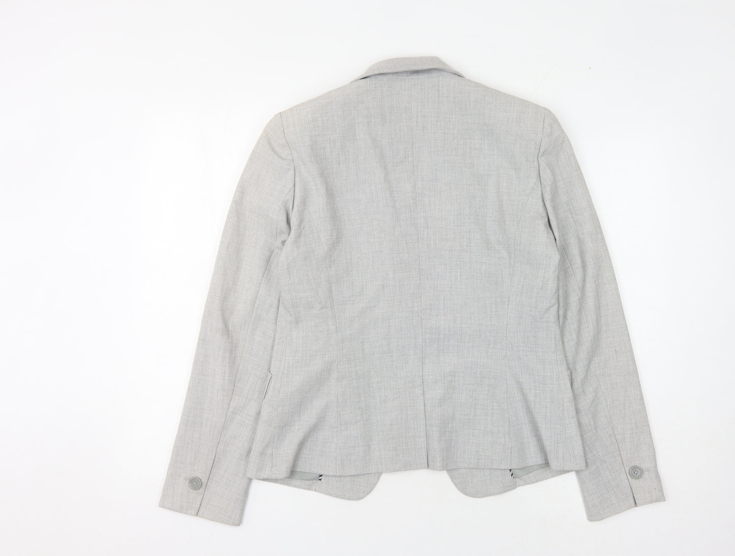 Worthington Women's Grey Blazer Size 8 Stretch Workwear
