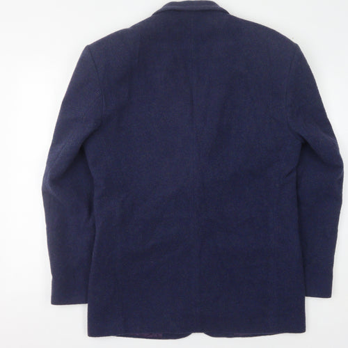Willson Men's Blue Wool Blazer Jacket Size 38