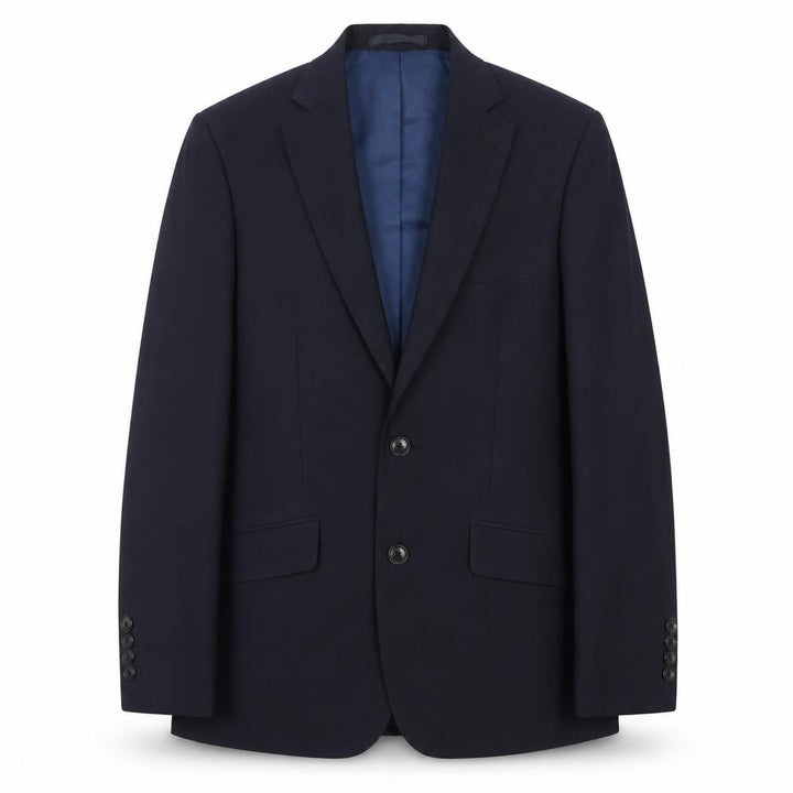 Marks & Spencer Men's Blue Wool Blend Blazer, Size 36 Short
