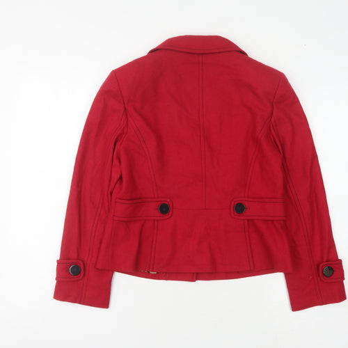 CC Petite Red Blazer for Women, Size 10, Classic Style