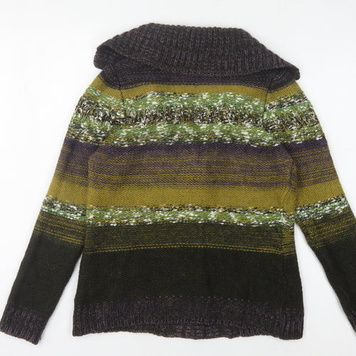 Per Una Women's Multicoloured Striped Cardigan, S