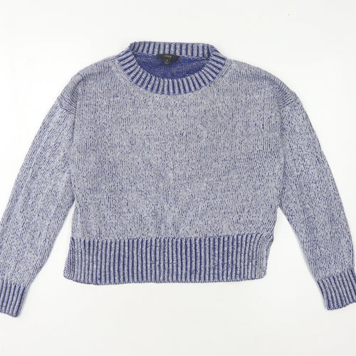 J.Crew Women's Blue Pullover Sweater Size S