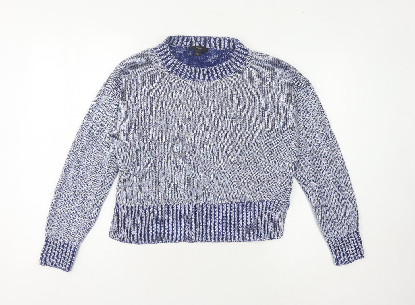 J.Crew Women's Blue Pullover Sweater Size S